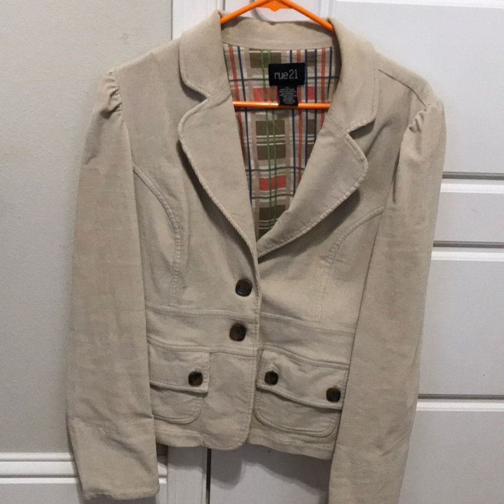 Corduroy Blazer
